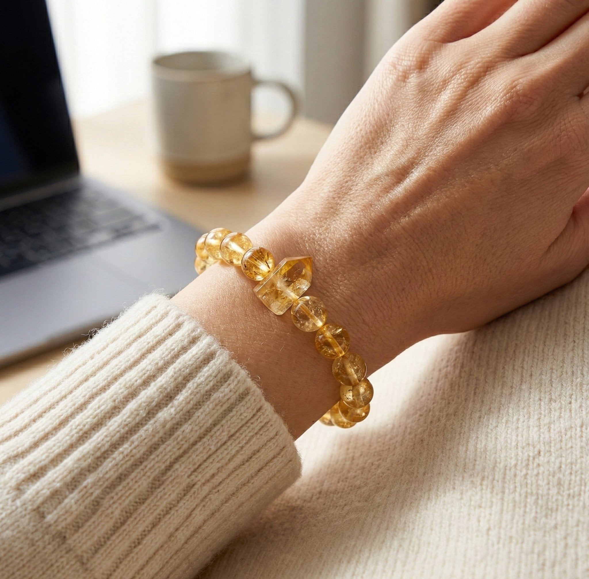 366 Days of Brilliance - Citrine Bracelet - ModernEnergyLab.com