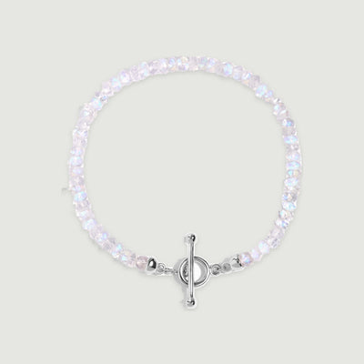 Intuition Drape Moonstone Bead Bracelet