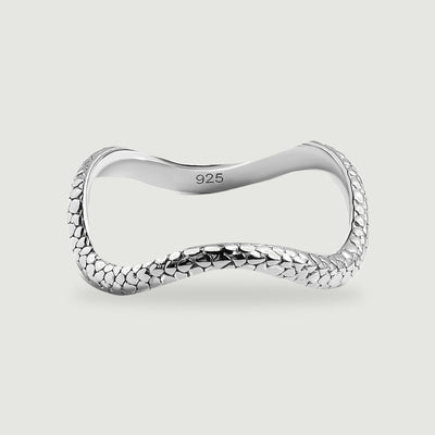 Simplicity Ripple Band Ring