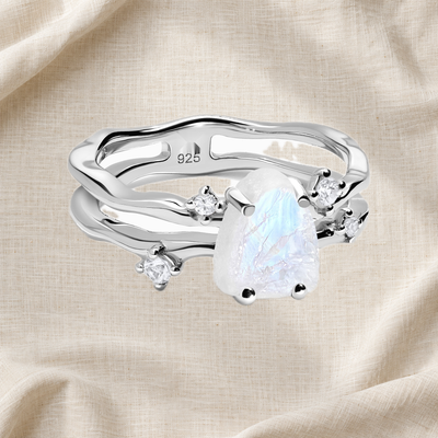 Tide Moonstone Ring — Intuition