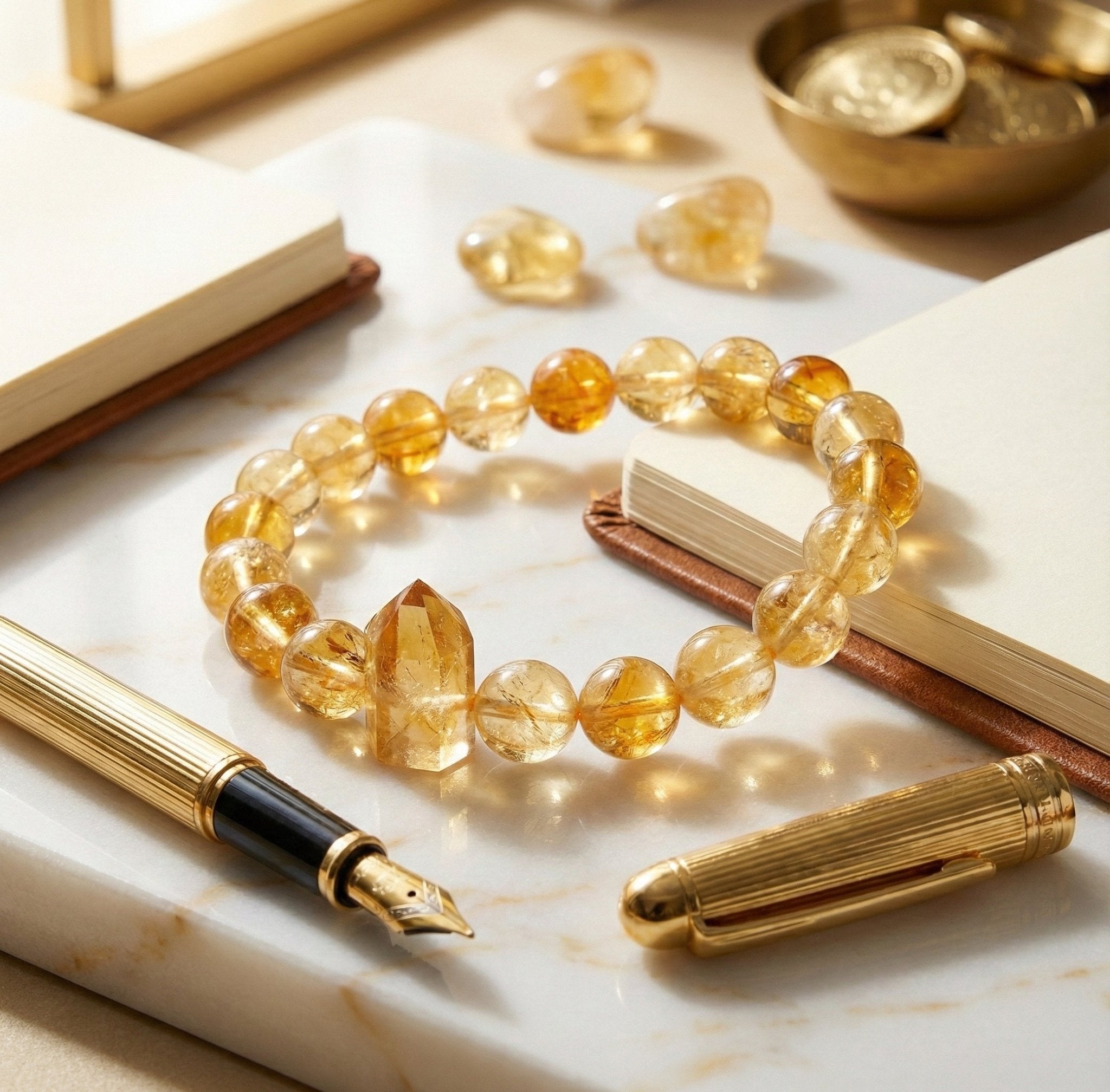 366 Days of Brilliance - Citrine Bracelet - ModernEnergyLab.com
