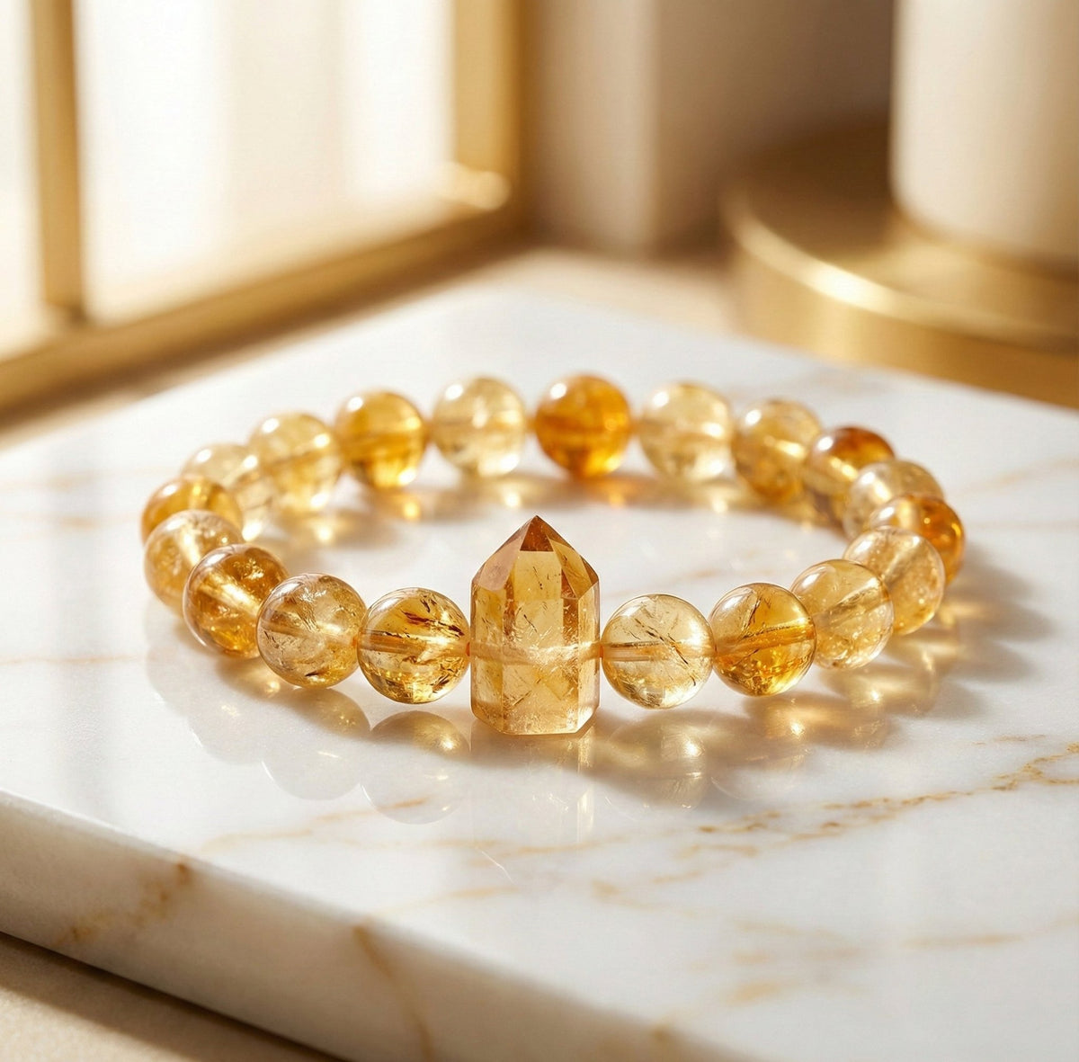 366 Days of Brilliance - Citrine Bracelet