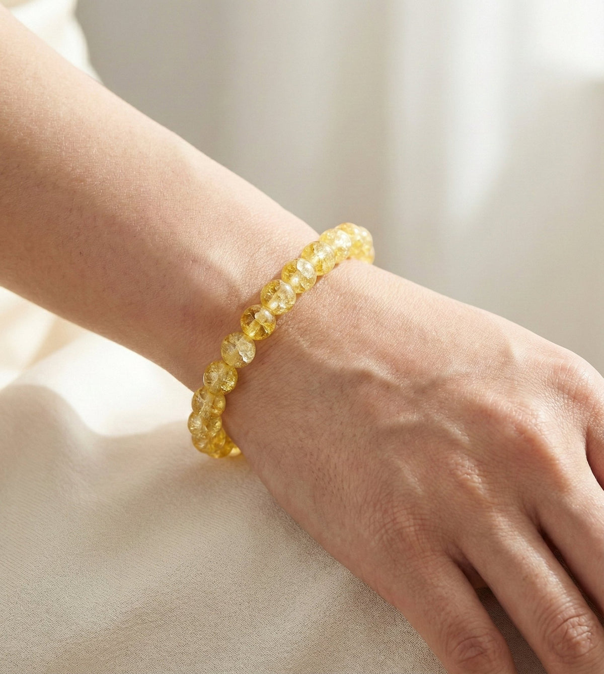 Golden Cracked Citrine: The Wealth & Confidence Manifestator