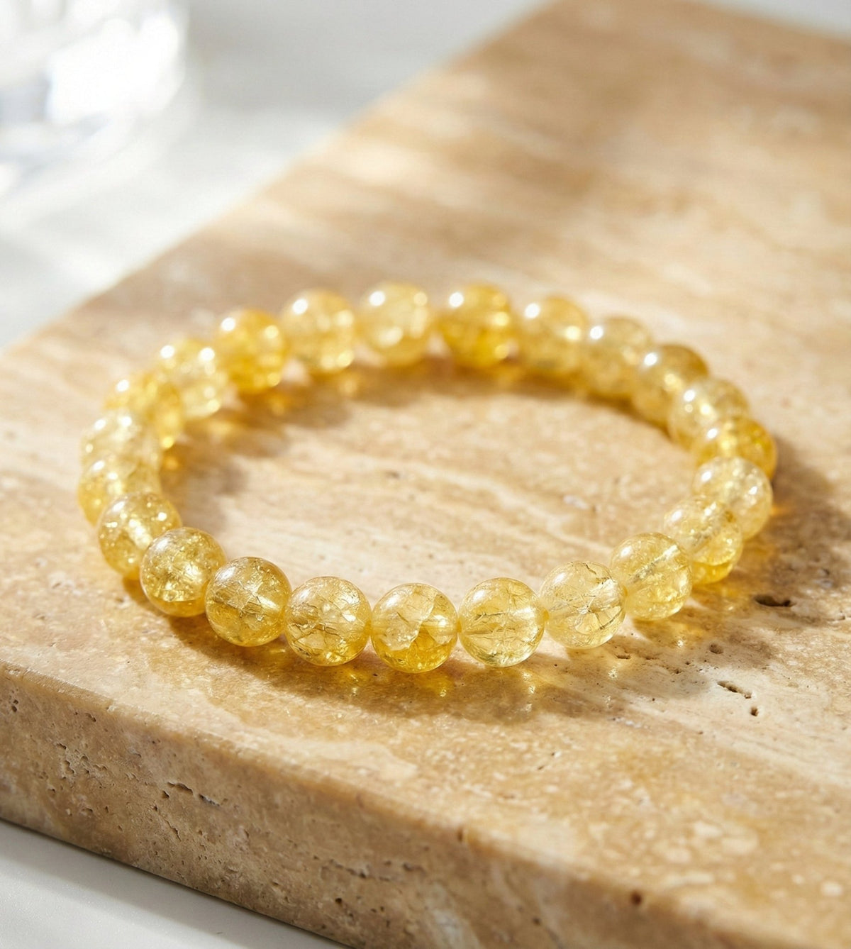 Golden Cracked Citrine: The Wealth & Confidence Manifestator