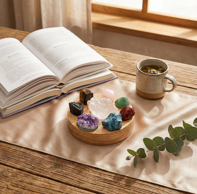 Harmonize Your Space: The Essential 8 - Piece Curated Crystal Garden - ModernEnergyLab.com