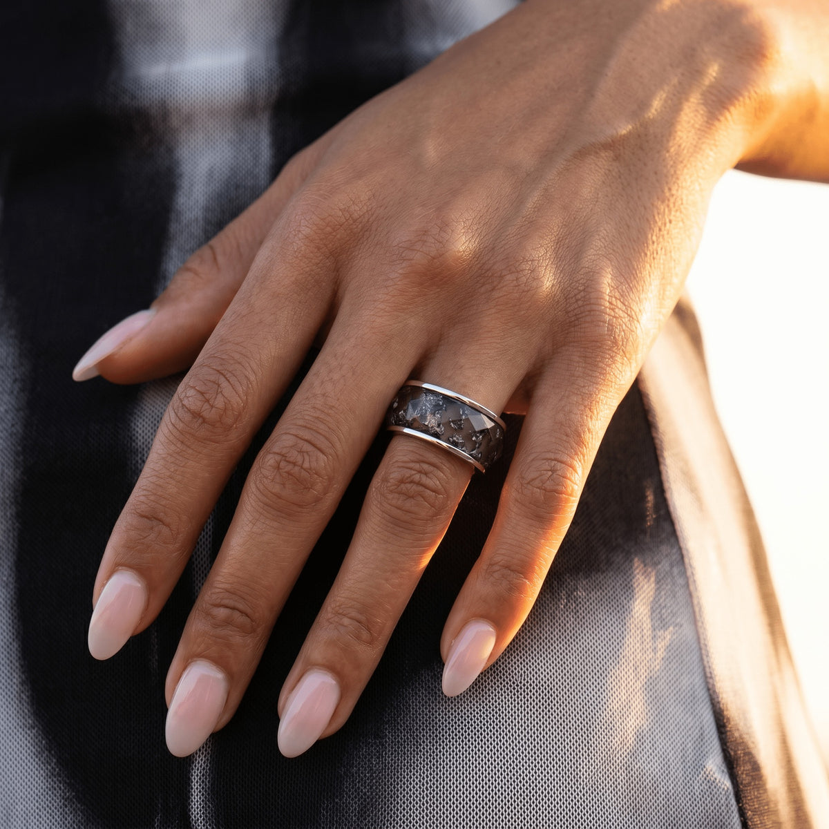 2in1 Resin Ring - Night Sky — Modern Energy Lab product view