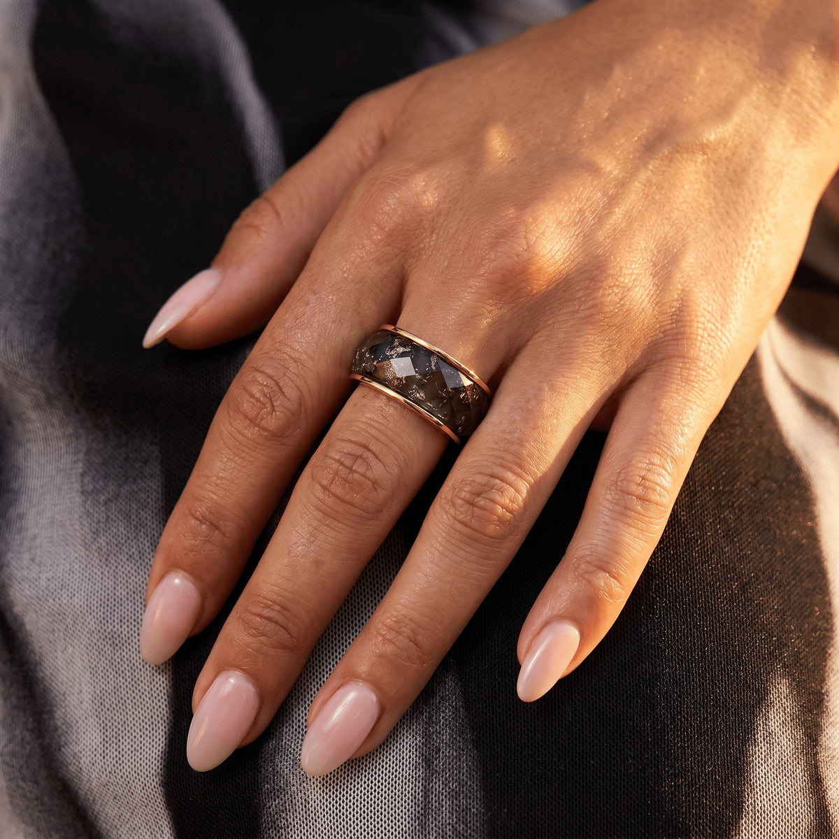 2in1 Resin Ring - Night Sky — Modern Energy Lab product view