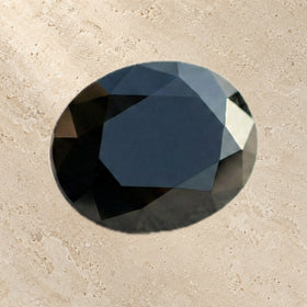 Adjustable Black Spinel Ring - Infinite — Modern Energy Lab product view