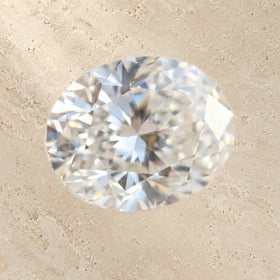 White Zircon Adjustable Ring full piece view