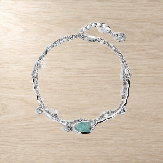 Amazonite Pearl Bracelet - Heirloom — Modern Energy Lab product view
