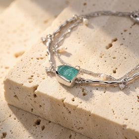 Amazonite Pearl Bracelet - Heirloom — Modern Energy Lab product view