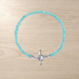 Amazonite T‑Lock Bracelet front product view