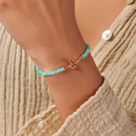 Amazonite T‑Lock Bracelet alternate product angle
