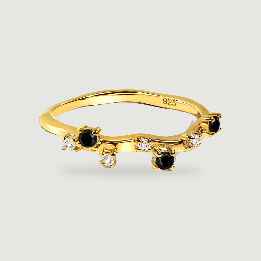 Focus Resolve Black Onyx Band Ring