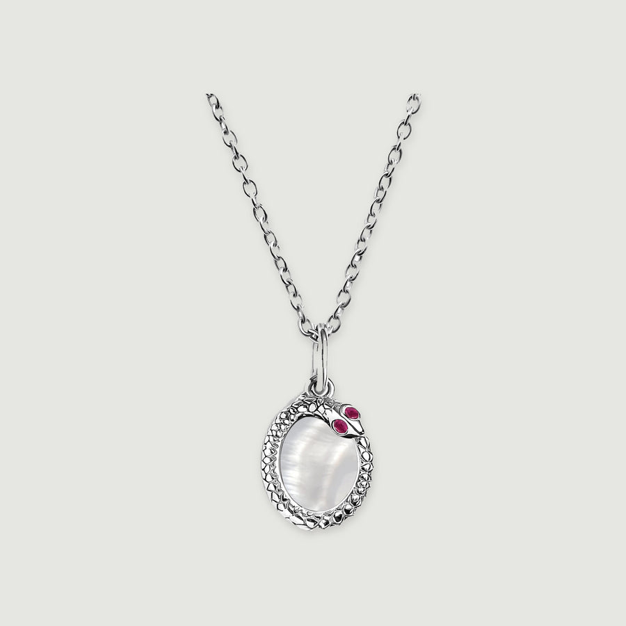 Grace Soft Crest Mother of Pearl Necklace