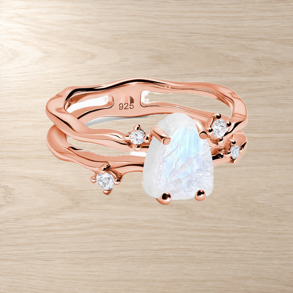 tide-moonstone-ring — Modern Energy Lab product view