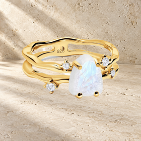 tide-moonstone-ring — Modern Energy Lab product view