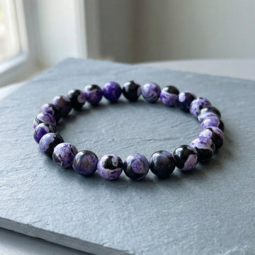 Purple Fire Agate