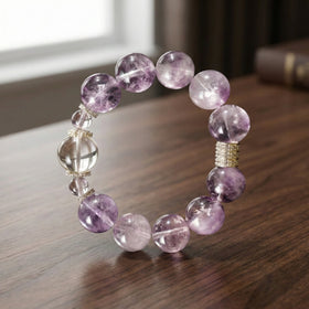 💜 The Prosperity Catalyst: Amethyst & Clear Quartz Attract Wealth & Manifest Abundance - ModernEnergyLab.com