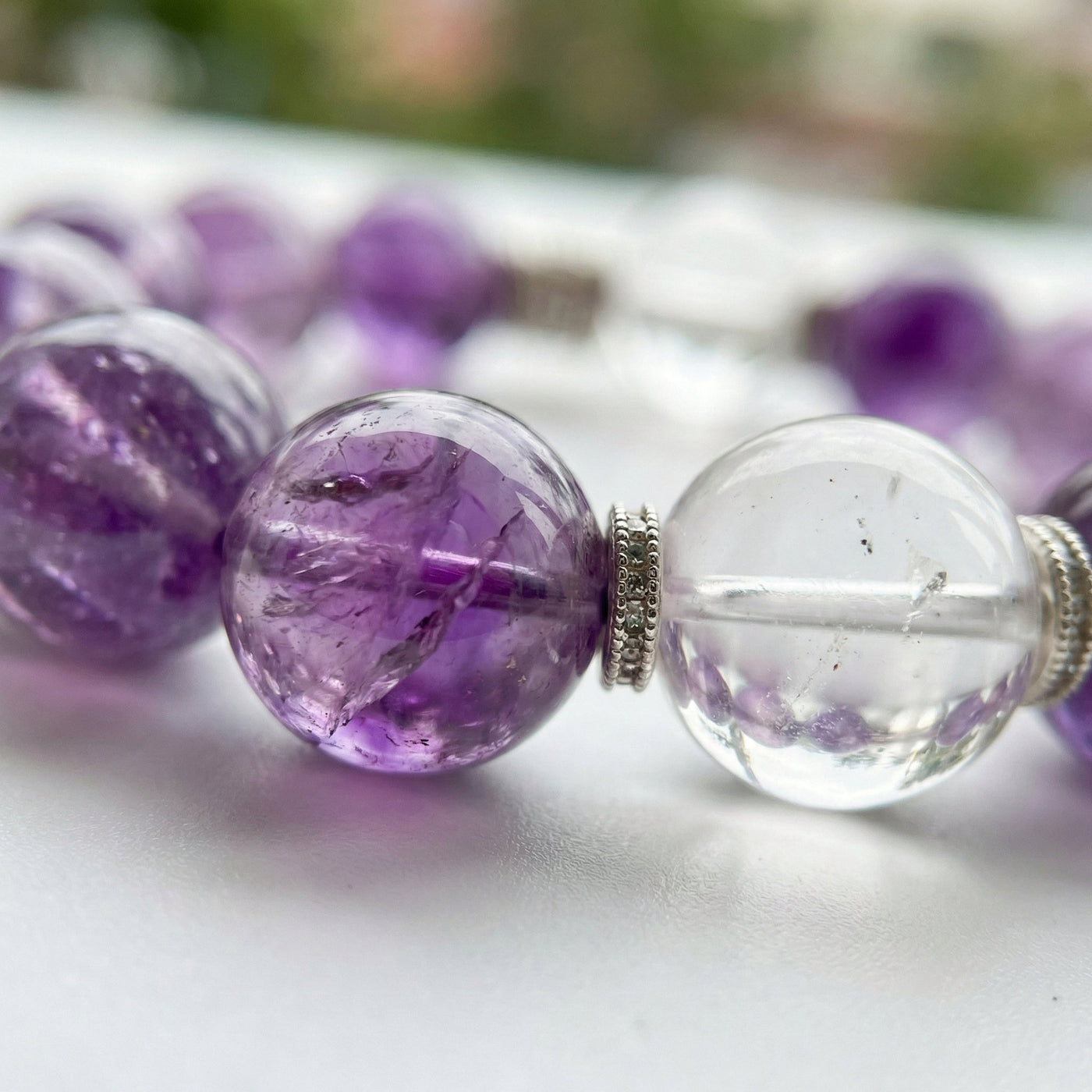 💜 The Prosperity Catalyst: Amethyst & Clear Quartz Attract Wealth & Manifest Abundance - ModernEnergyLab.com