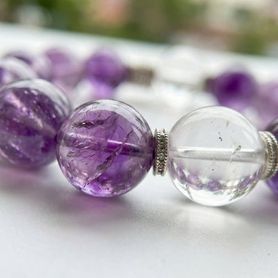 💜 The Prosperity Catalyst: Amethyst & Clear Quartz Attract Wealth & Manifest Abundance - ModernEnergyLab.com
