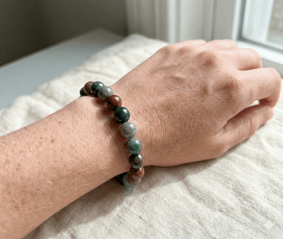 The Terra Vitality Jasper Bracelet - ModernEnergyLab.com