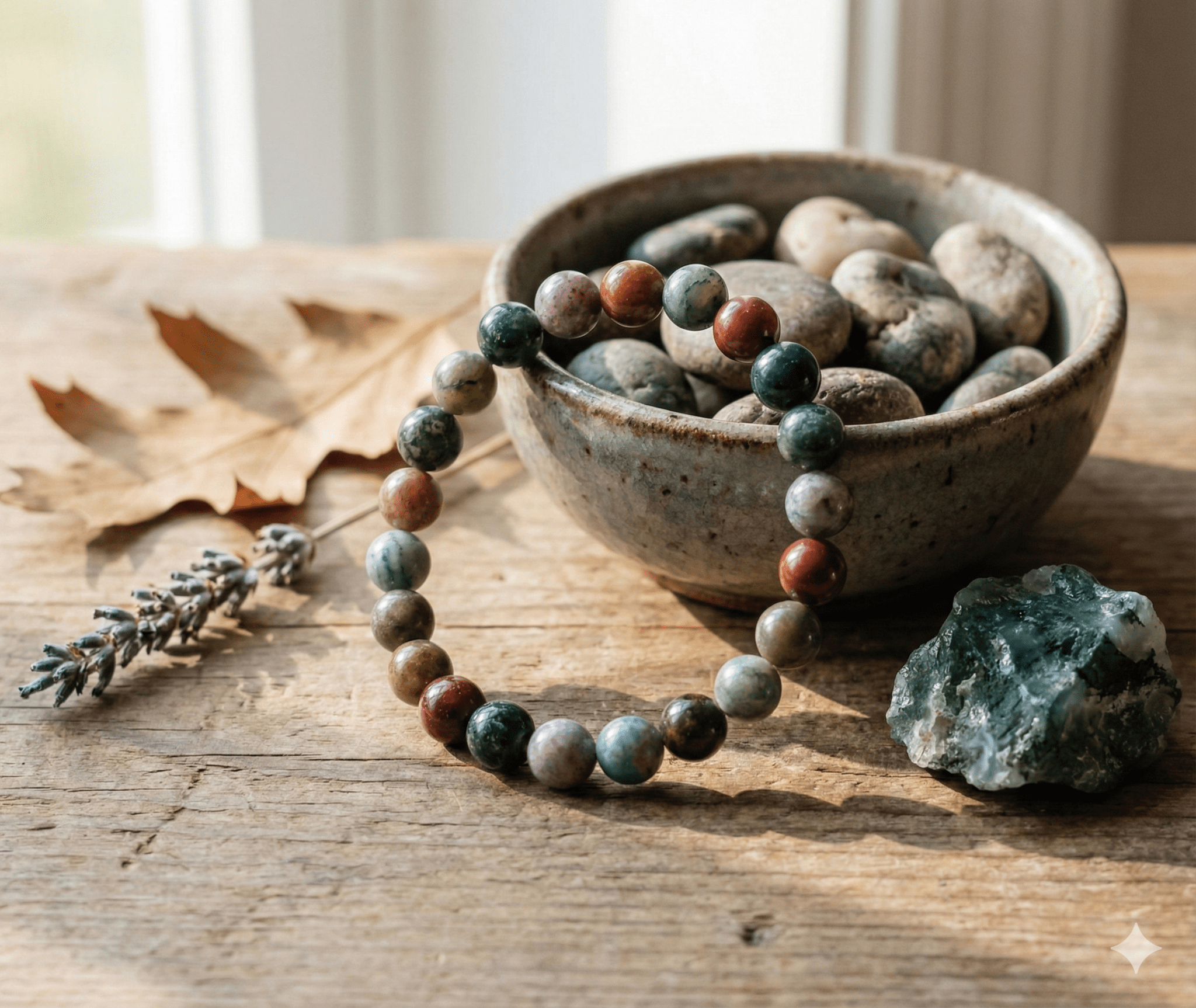 The Terra Vitality Jasper Bracelet - ModernEnergyLab.com