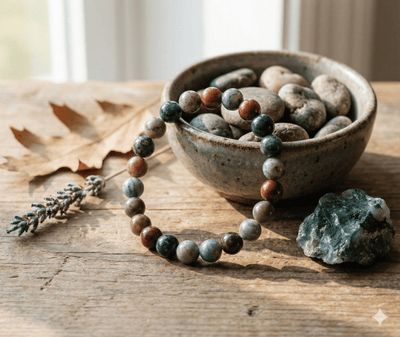 The Terra Vitality Jasper Bracelet - ModernEnergyLab.com