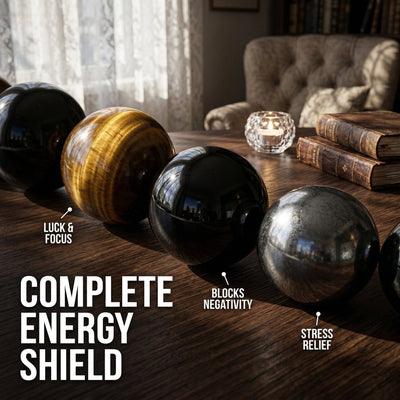 The Triple Protection Bracelet: Your Ultimate Energy Shield 🌟🛡️（10mm） - ModernEnergyLab.com