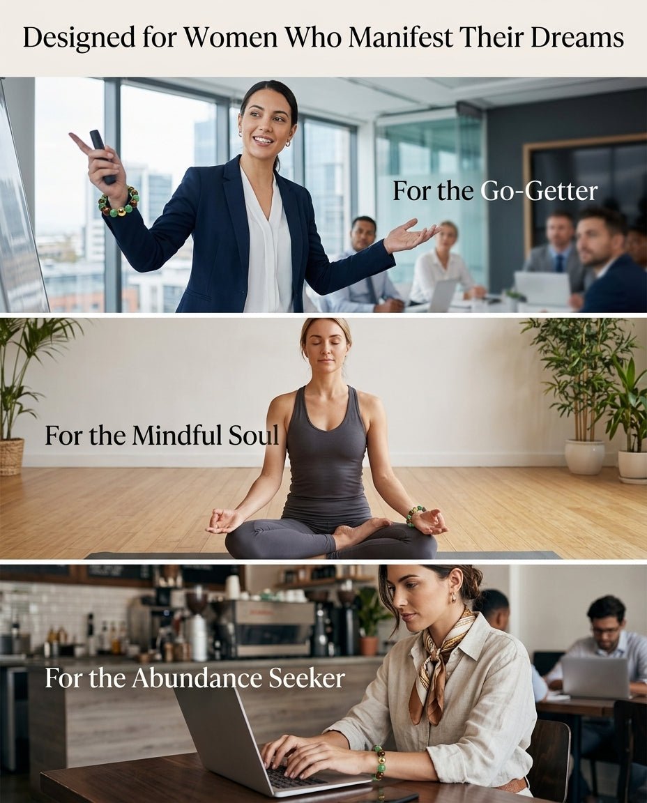 The Wealth Manifestation Anchor | Genuine Tiger's Eye & Green Aventurine | Daily Mindfulness Bracelet - ModernEnergyLab.com