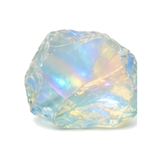 Aurora Glass material specimen reference